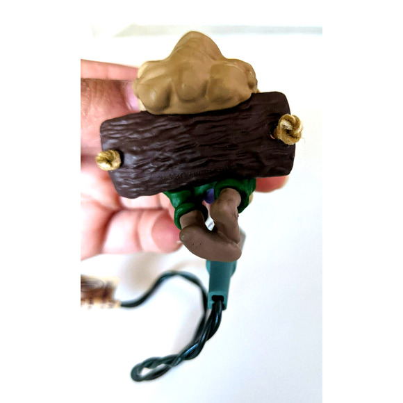 VTG Hallmark 1987 Keepsake Magic Ornament Lighted North Pole Power And L… - Picture 5 of 5